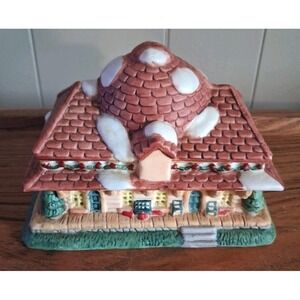 Vtg 1993 Santa's Best Spirit Of America Christmas Replacement Train Station